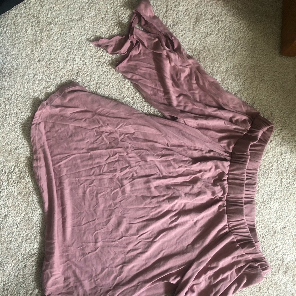 Pink off the shoulder top!